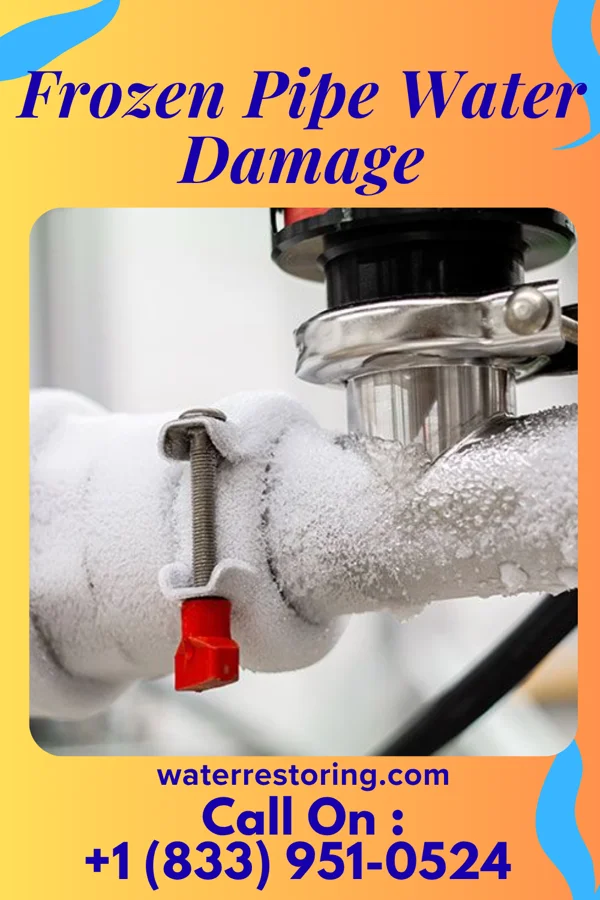 Frozen Pipe Water Damage in Horseshoe Lake, AR